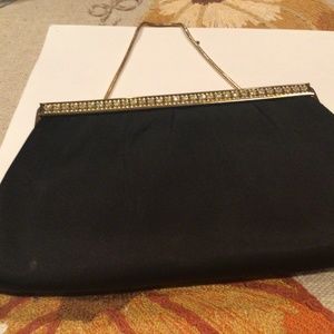 vintage Black Harry Levine evening purse
